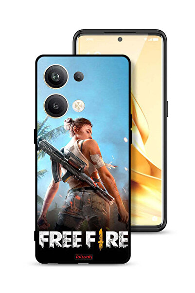 Tolwak غطاء حماية لهاتف Oppo Reno9 Pro Plus 5G - فري فاير