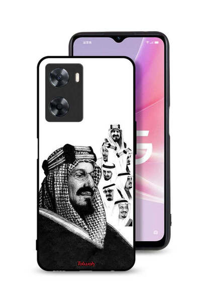 Tolwak غطاء حماية لهاتف Oppo A57s، ملصق ملوك المملكة العربية السعودية باللون ...