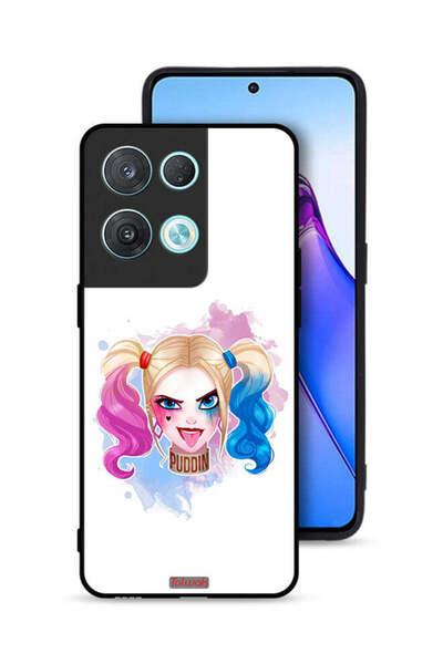 Tolwak غطاء حماية لهاتف Oppo Reno8 Pro 5G برسومات هارلي كوين