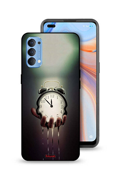 Tolwak غطاء حماية على شكل ساعة لهاتف Oppo Reno4 4G