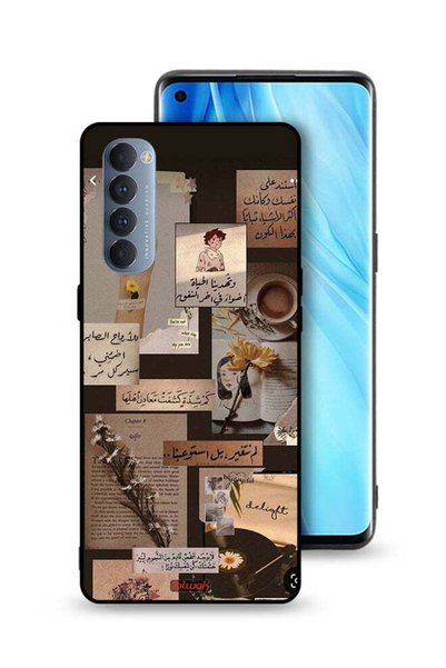 Tolwak غطاء حماية لهاتف Oppo Reno4 Pro 4G بعبارات عربية قديمة