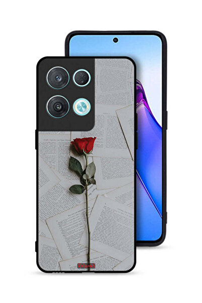 Tolwak غطاء حماية لهاتف Oppo Reno8 Pro 5G وردي على ورق