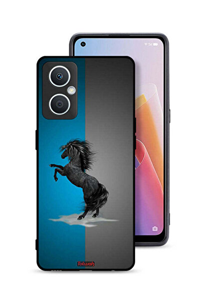 Tolwak غطاء حماية لهاتف Oppo A96 5G (الصين) برسومات حصان