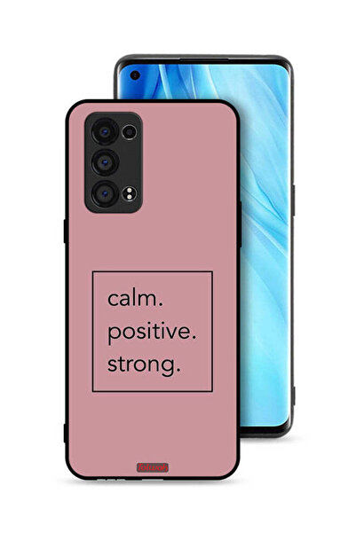 Tolwak غطاء حماية لهاتف Oppo Reno6 Pro Plus 5G، هادئ، إيجابي، قوي