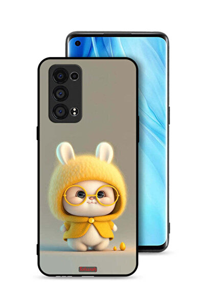 Tolwak غطاء حماية لهاتف Oppo Reno6 Pro Plus 5G - أرنب صغير