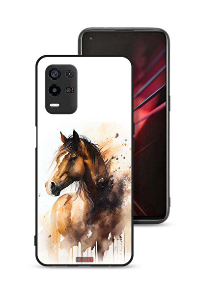 Tolwak غطاء حماية Oppo K9x بتصميم حصان تجريدي