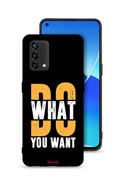 Tolwak غطاء حماية لهاتف Oppo Reno6 Lite افعل ما تريد