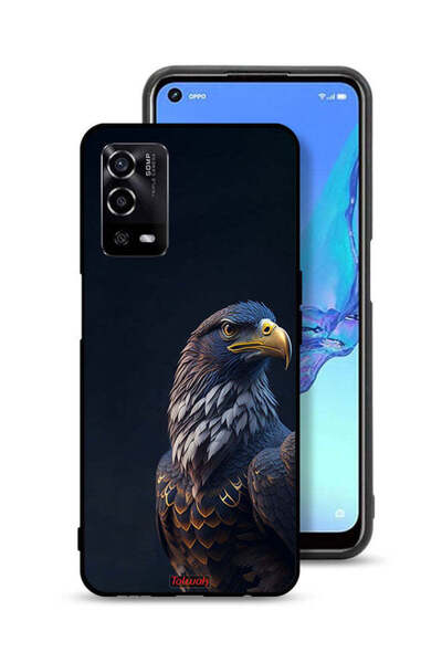 Tolwak غطاء حماية لهاتف Oppo A55 4G بتصميم Eagle Hd