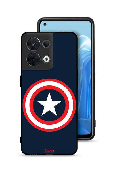 Tolwak غطاء حماية Oppo Reno8 5G كابتن أمريكا