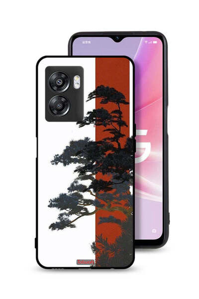 Tolwak غطاء حماية لهاتف OnePlus Nord N300 مع رسمة شجرة