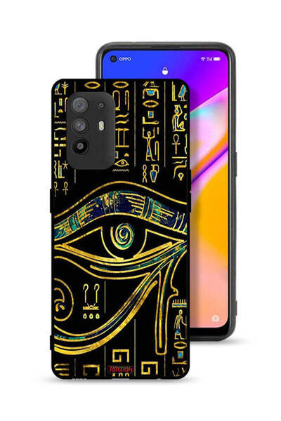Tolwak غطاء حماية لهاتف Oppo A95 5G بتصميم عين