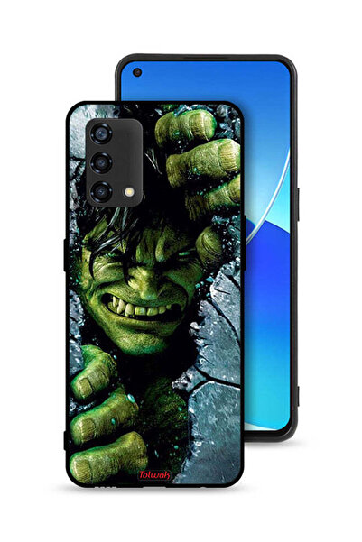 Tolwak غطاء حماية Oppo A95 4G ​​بتصميم هالك المذهل