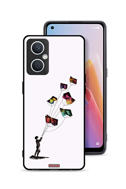 Tolwak غطاء حماية لهاتف Oppo A96 5G (الصين) مطبوع عليه عبارة "طائرات ورقية"