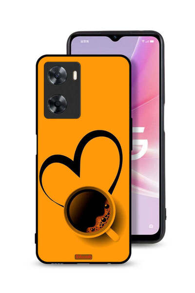 Tolwak غطاء حماية لهاتف Oppo A57s - فن فنجان القهوة