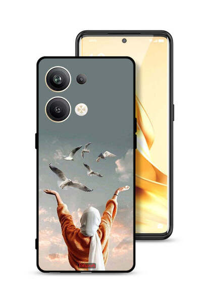 Tolwak غطاء حماية لهاتف Oppo Reno9 Pro Plus 5G بتصميم طيور تحلق