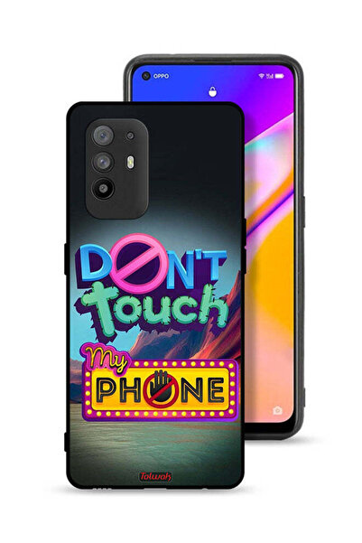 Tolwak جراب حماية لهاتف Oppo A95 5G لا تلمس هاتفي