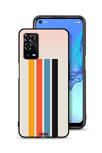 Tolwak غطاء حماية لهاتف Oppo A55 4G بنمط خطوط مستقيمة
