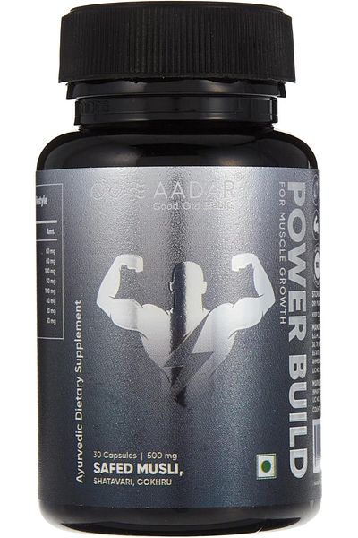 Aadar AADAR POWER BUILD - 30 Capsules (Each)