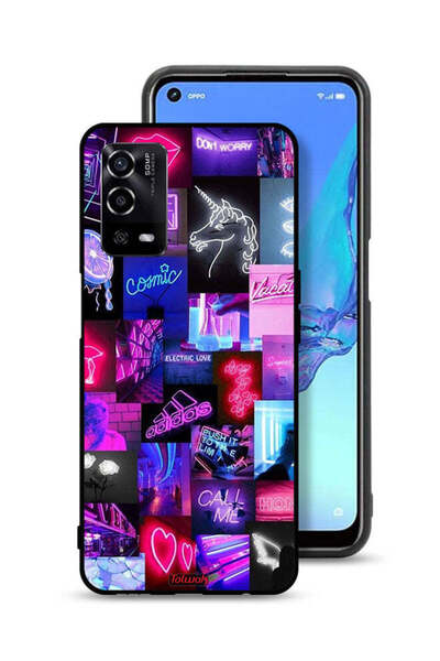 Tolwak غطاء حماية لهاتف Oppo A55 4G - رسوم متحركة