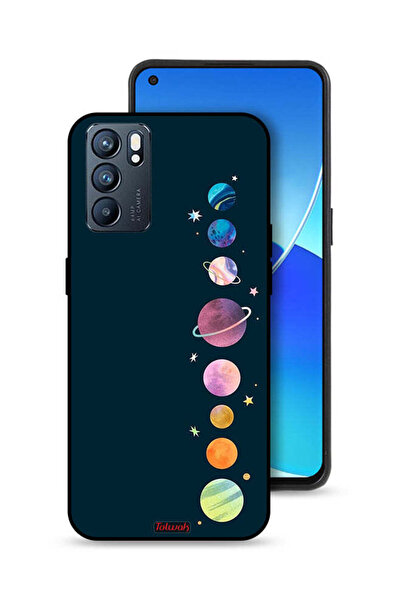 Tolwak Oppo Reno6 5G Protective Case Cover Space