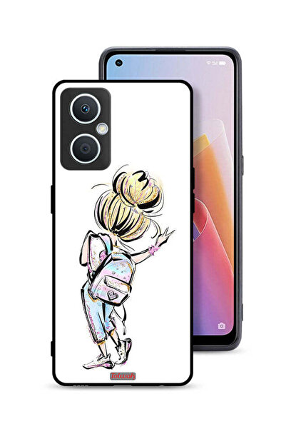 Tolwak جراب حماية Oppo A96 5G (الصين) - فن العودة إلى المدرسة للفتيات