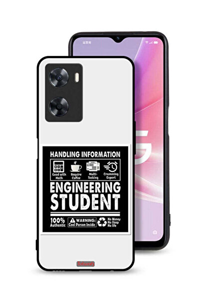 Tolwak غطاء حماية لهاتف Oppo A77s - ملصق طالب هندسة