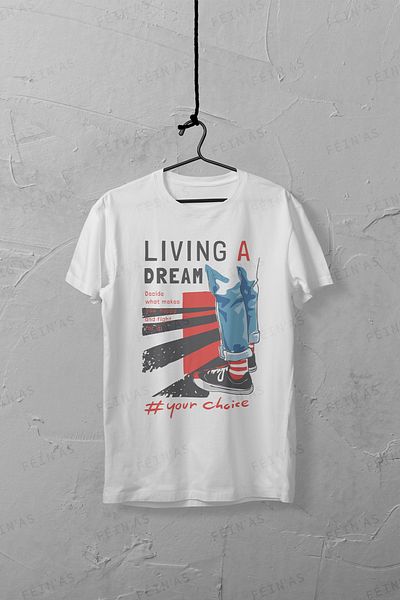 feinas Γυναικείο Tshirt - Living a Dream