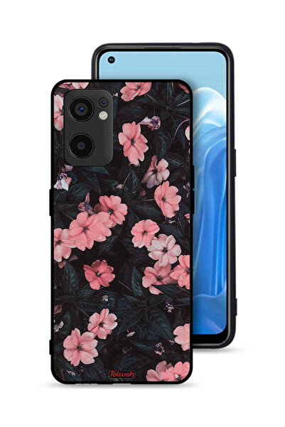 Tolwak غطاء حماية لهاتف Oppo Reno7 SE 5G - لون وردي خوخي صغير