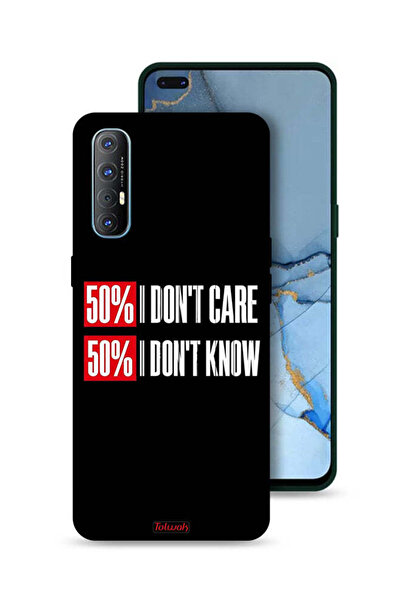 Tolwak غطاء حماية لهاتف Oppo Reno3 Pro 4G لا يهمني