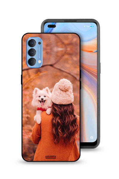 Tolwak غطاء حماية لهاتف Oppo Reno4 4G يحمل جروًا