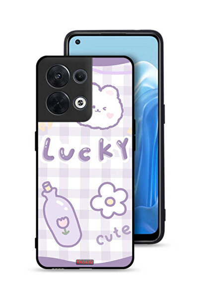 Tolwak Oppo Reno8 5G Protective Case Cover Lucky Cute