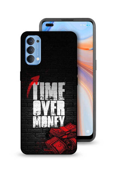 Tolwak غطاء حماية لهاتف Oppo Reno4 4G - الوقت على المال