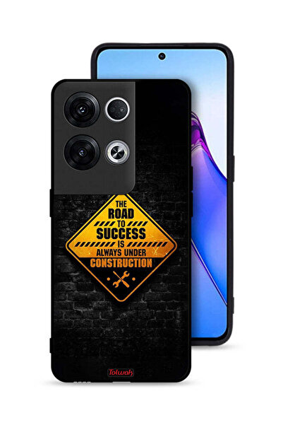 Tolwak غطاء حماية لهاتف Oppo Reno8 Pro Plus 5G الطريق إلى النجاح دائمًا قيد ا...