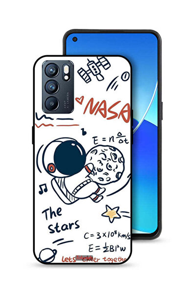 Tolwak غطاء حماية لهاتف Oppo Reno6 5G ناسا ذا ستارز