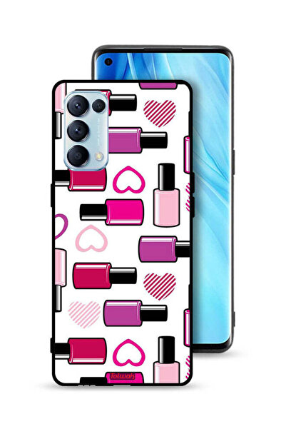 Tolwak غطاء حماية لهاتف Oppo Reno5 Pro 5G - محبو أحمر الشفاه