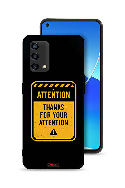 Tolwak غطاء حماية لهاتف Oppo Reno6 Lite شكرًا على الاهتمام