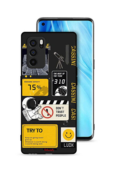 Tolwak غطاء حماية لهاتف Oppo Reno6 Pro 5G بتصميم رائد فضاء