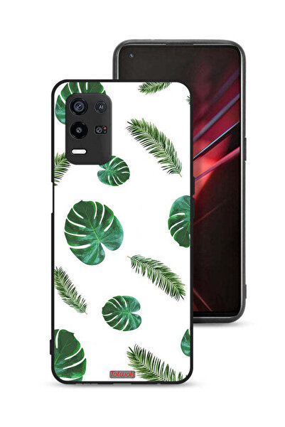 Tolwak غطاء حماية لهاتف Oppo K9x بنقشة ريش فنية