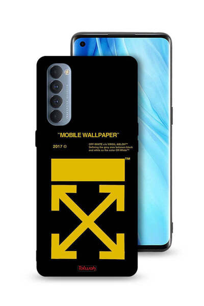 Tolwak غطاء حماية لهاتف Oppo Reno4 Pro 4G - خلفية شاشة الهاتف