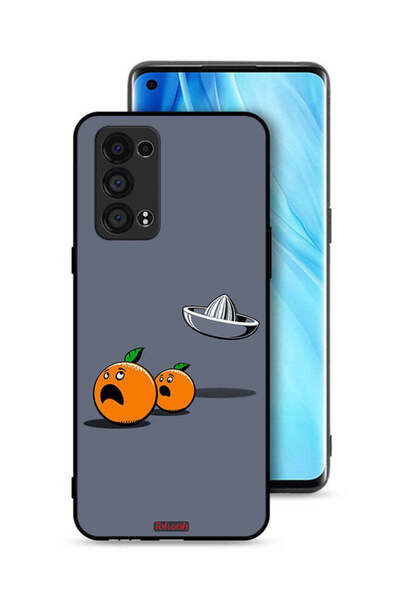 Tolwak غطاء حماية لهاتف Oppo Reno6 Pro Plus 5G بتصميم فني رقمي بسيط وفكاهي