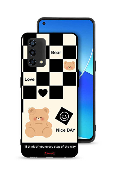 Tolwak جراب حماية لهاتف Oppo Reno6 Lite سأفكر فيك في كل خطوة على الطريق