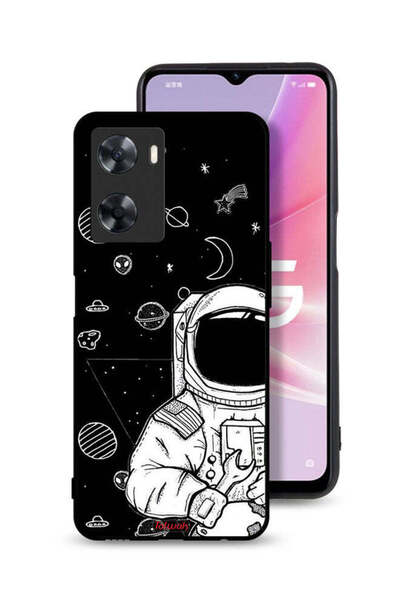 Tolwak غطاء حماية لهاتف Oppo A57s - فن رائد فضاء