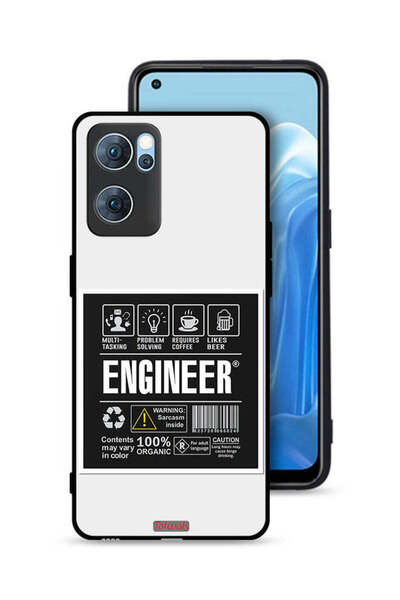 Tolwak غطاء حماية لهاتف Oppo Reno7 5G - ملصق مهندس
