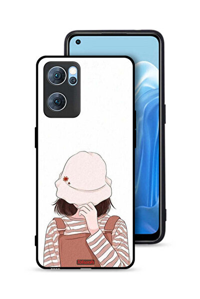 Tolwak غطاء حماية لهاتف Oppo Reno7 5G بغطاء للوجه من خلال القبعة