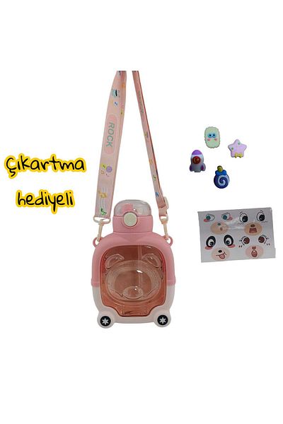Relaxion Gift, Imported Luxury Pink Flask/Drinking Bottle 1000 ml (451)