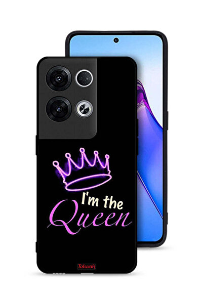 Tolwak غطاء حماية لهاتف Oppo Reno8 Pro Plus 5G - أنا الملكة