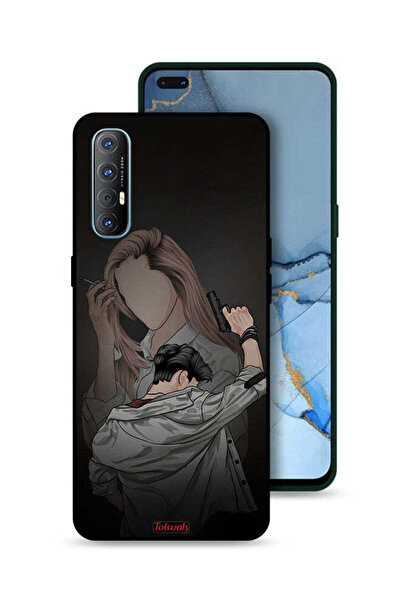 Tolwak غطاء حماية لهاتف Oppo Reno3 Pro 4G - عصابة زوجين