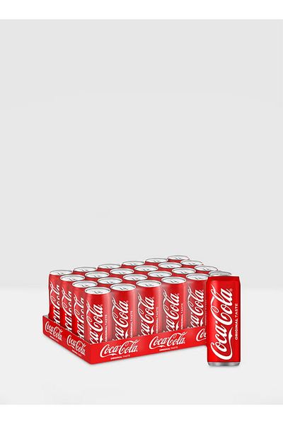 Coca-Cola Coca Cola Carbonated Soft Drink Can 24 x 330 ml