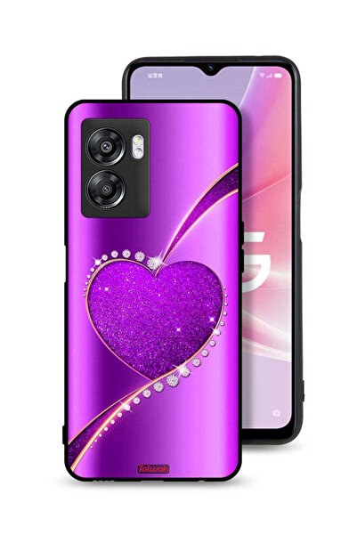 Tolwak غطاء حماية لهاتف OnePlus Nord N300 بقلب لامع
