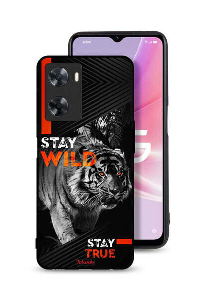 Tolwak Oppo A57s Protective Case Cover Stay Wild Stay True